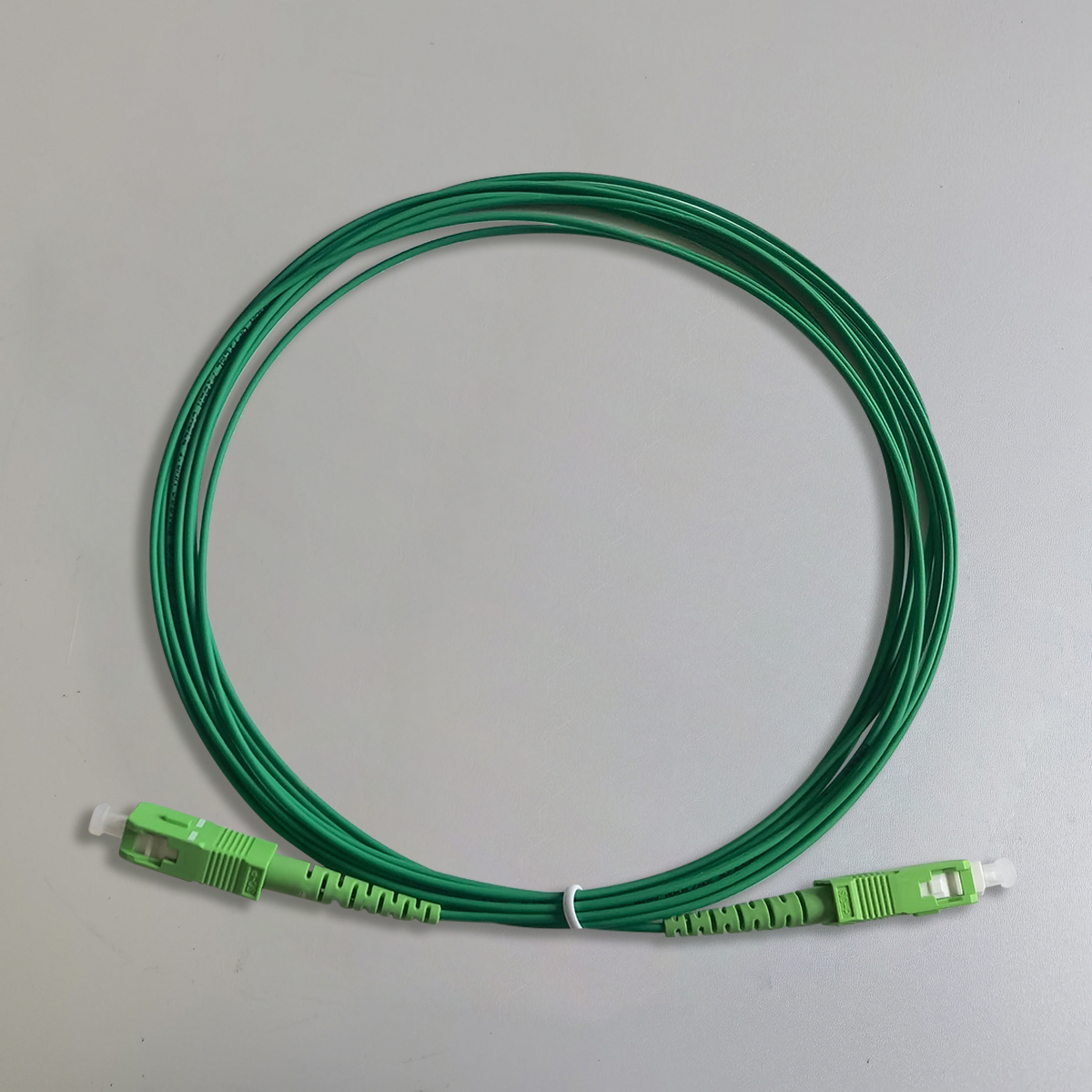  Fiber Optic Patch Cable SC/APC-SC/APC Single Mode Simplex Core G657A2 1.6mm L:3.5M 